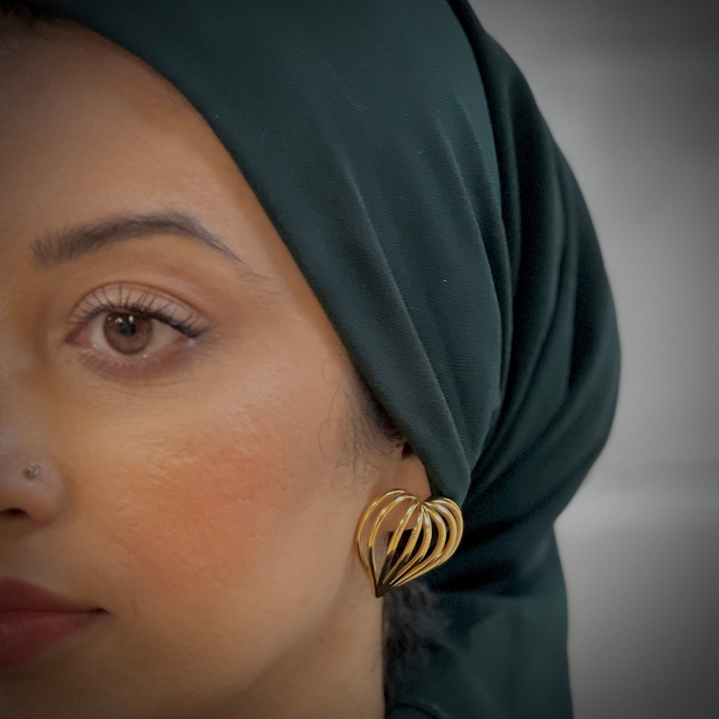 Kaka heart earrings