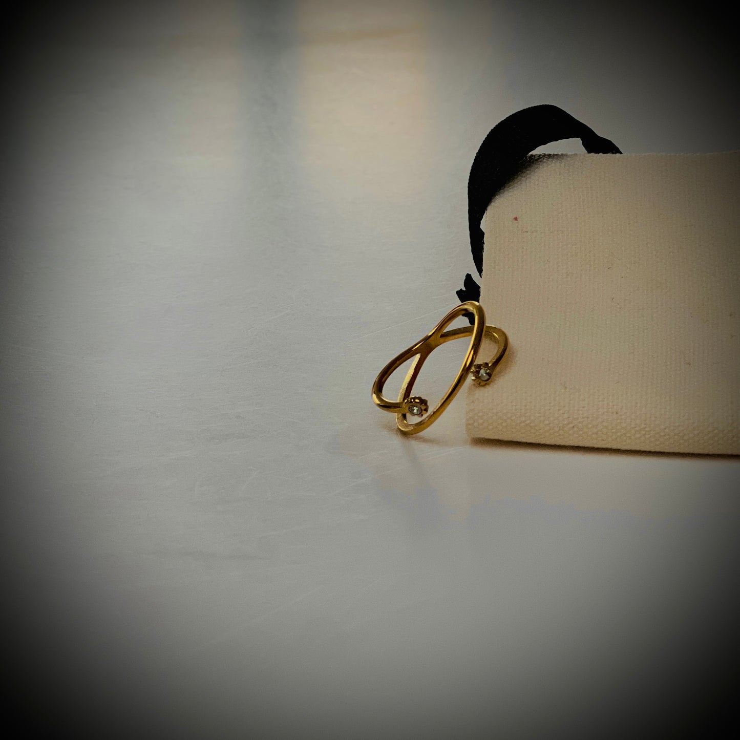 Tilly gold plated ring