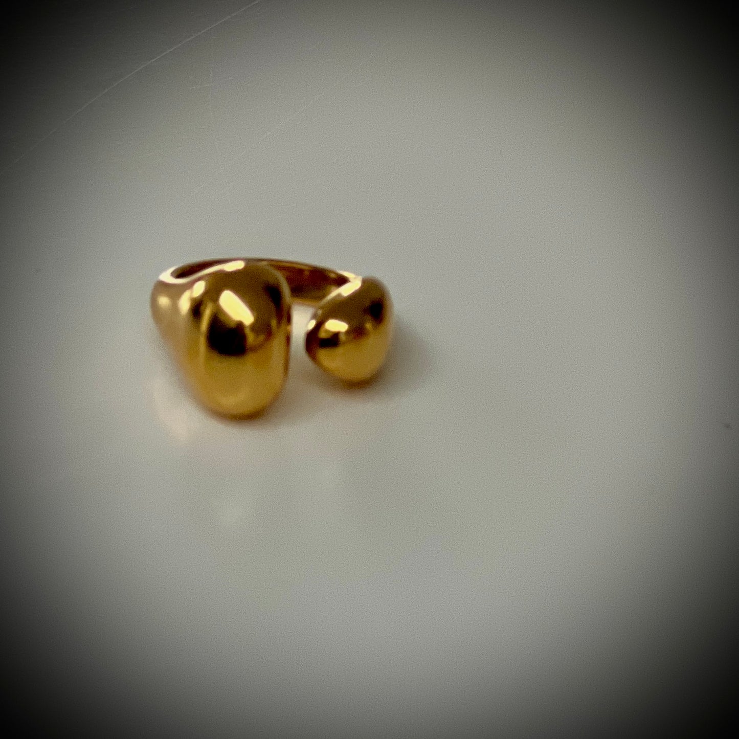 Kazimodo gold plated statement ring