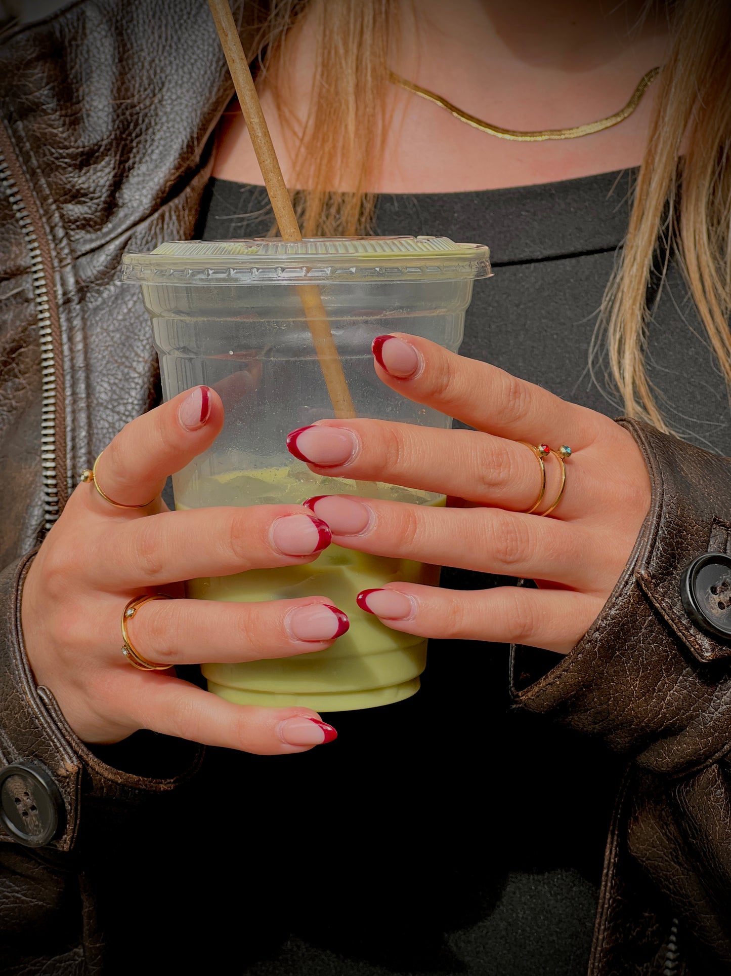 Tilly gold plated ring