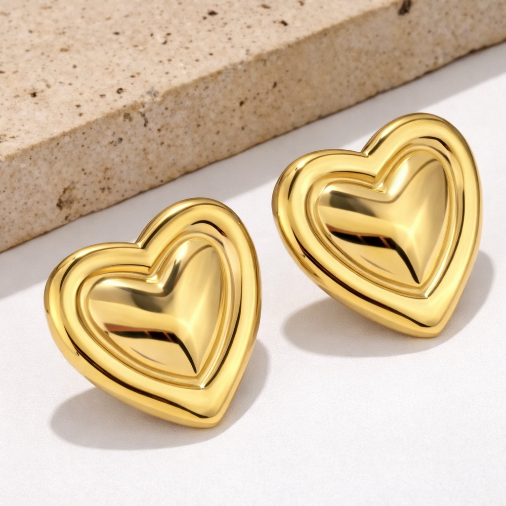 Sweetheart earrings
