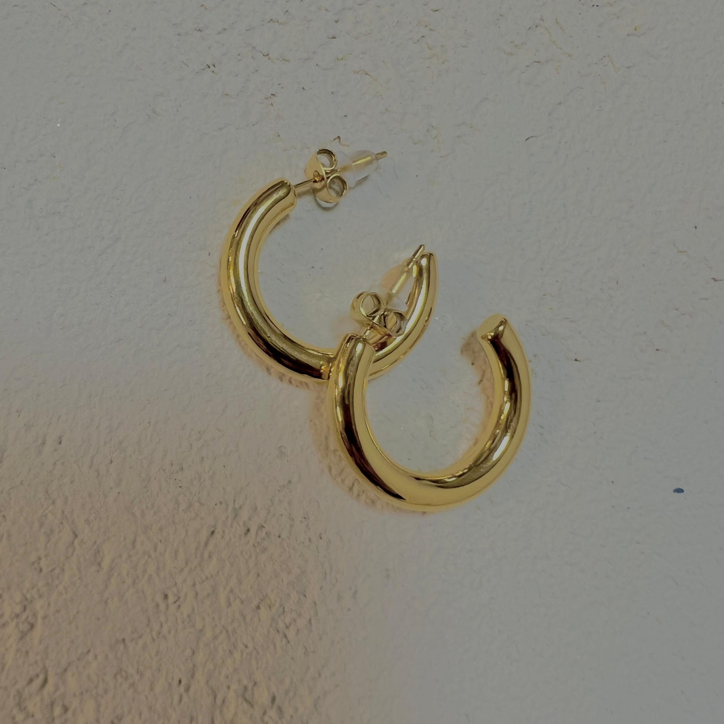 Golden Hoops Earrings