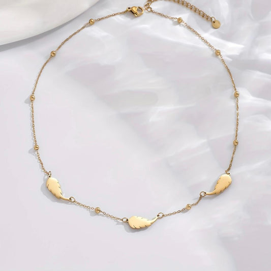Gold Leaf Necklace