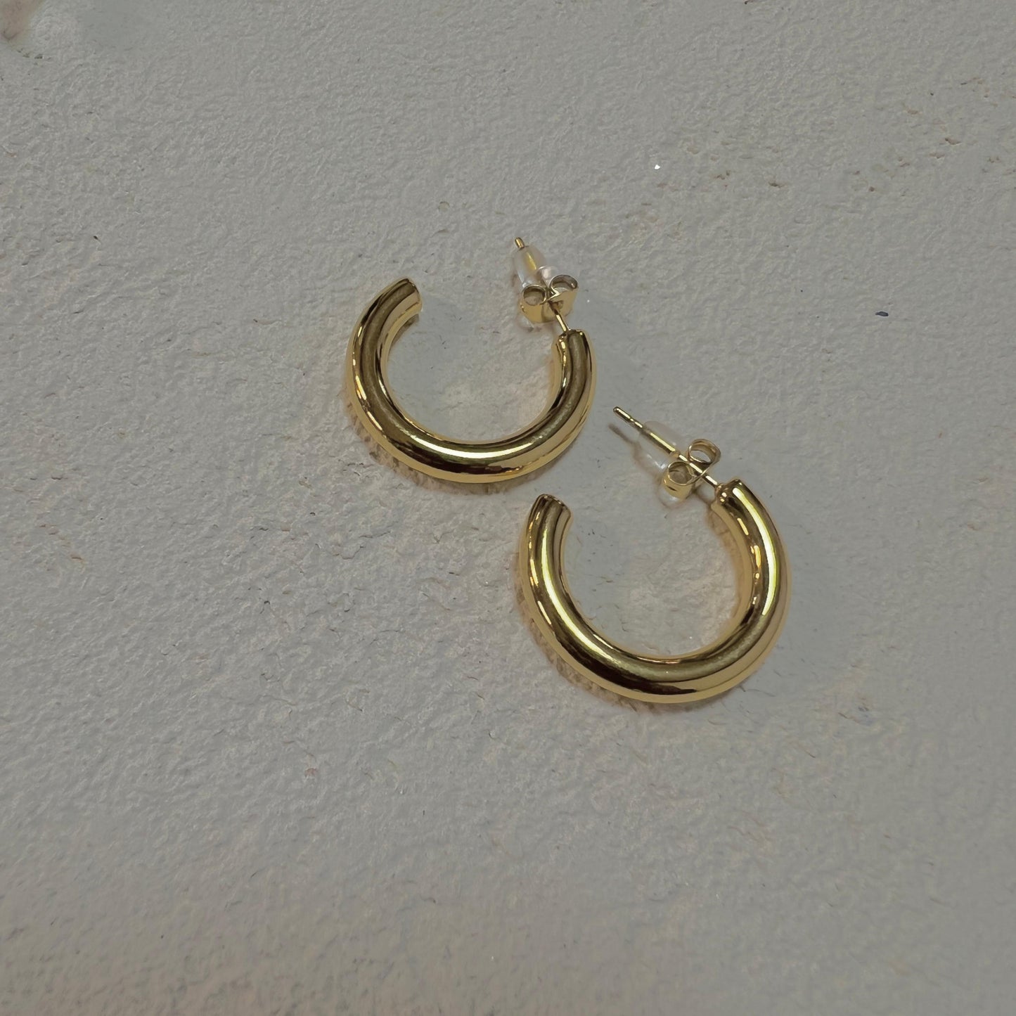 Golden Hoops Earrings
